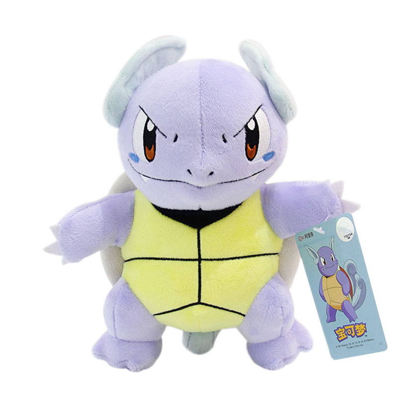 [多多堡]正版精灵宝可梦卡咪龟毛绒卡通公仔玩偶玩具生日小礼物