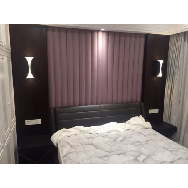 现代黑色铝材简约双头贝壳形个性创意别墅卧室床头客厅壁灯