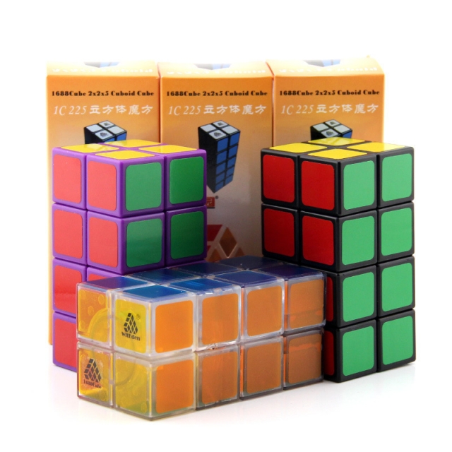 智力乐园IC224立方体魔方2号 Cuboid Cube 二阶异形魔方收藏 玩具