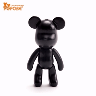 POPOBE正版暴力熊 3寸钥匙扣 大白 PVC 卡通 创意 Q版 挂饰 动漫