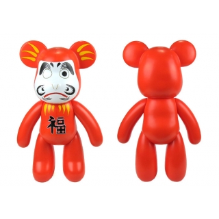 POPOBE正版暴力熊 20寸熊 福字 DIY订做 摆件 手绘 Q版 装饰 潮牌