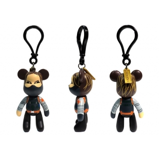 POPOBE正版暴力熊 3寸钥匙扣 V12 PVC 卡通 创意 Q版 挂饰 动漫