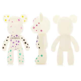 POPOBE正版暴力熊 15寸熊仔 彩夜 创意 Q版 装饰 摆件 支架 潮牌