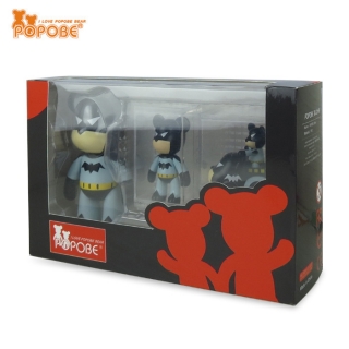 POPOBE正版暴力熊 3款混装 情侣5 超值 随意 组合 创意 礼品 摆件
