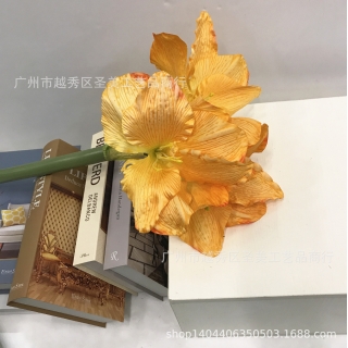 仿真君子兰大号孤挺花插花用品仿真兰花厂家批发家居装饰厂家直销