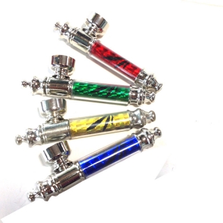 4618 金属小烟斗可拆型小烟斗外贸金属烟斗户外小烟斗