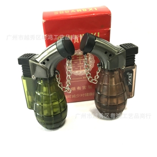 6868 双星防风打火机时尚充气打火机创意造型打火机雪茄打火机