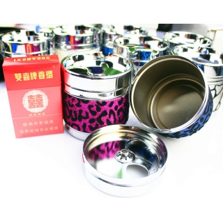 798 时尚创意型烟灰盒 创意烟灰缸密封烟灰缸金属烟灰缸