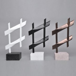 英式简约树脂家居摆件升记号谱号树脂摆件06063、06063A、06063B