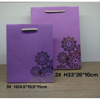 礼品袋 纸袋  礼物袋    烫金