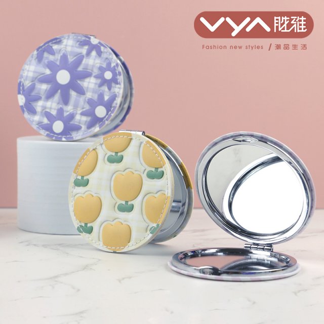 花团锦簇 超3D圆形时尚镜
