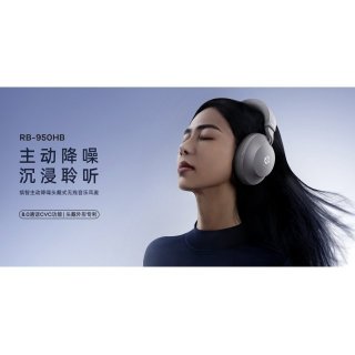 缤智主动降噪头戴式无线音乐耳麦 RB-950HB