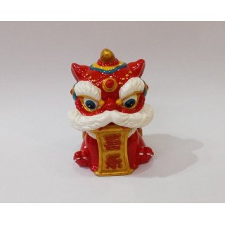 6.5CM红色狮子（喜乐）