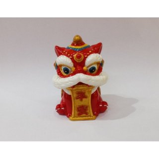 6.5CM红色狮子（平安）