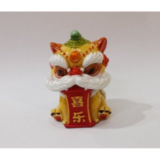 6.5CM彩色狮子（喜乐）