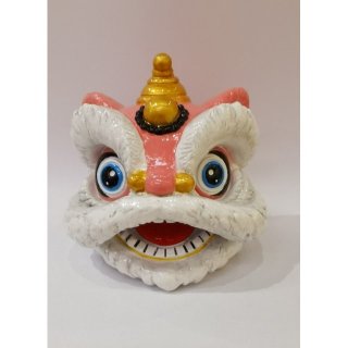 8CM粉色狮头