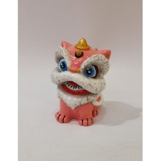 4.5CM粉色狮子