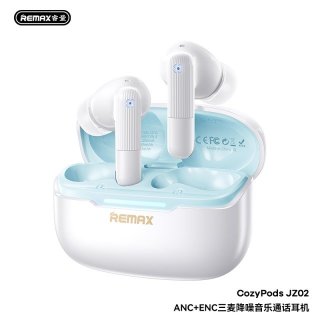 REMAX睿量 ANC+ENC三麦降噪音乐通话耳机  CozyPods JZ02