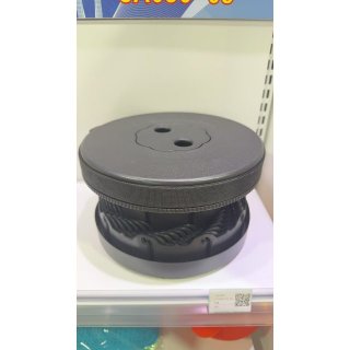 伸缩加厚塑料凳-黑色