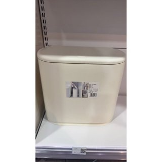 按压垃圾桶双层白色