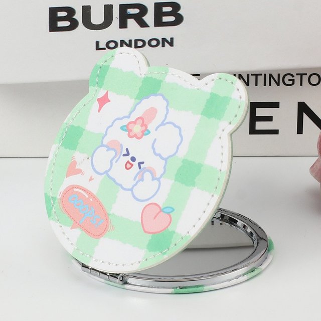 [胜雅] 可爱折叠镜包包化妆镜便捷包包镜折叠化妆镜