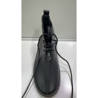 平跟牛筋软底小皮鞋