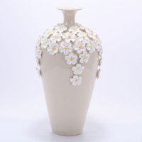 时尚陶瓷花瓶花插现代创意欧式家居装饰工艺品摆件V441-3