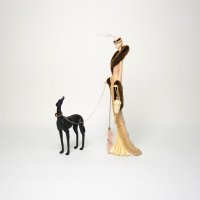 时尚创意置物架 红酒收纳架 207A00粉、207G00啡、207F00紫、207I00白贵妇狗