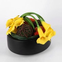 家居室内花艺马蹄莲仿真花ATHY020013-1280