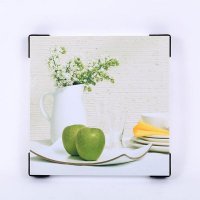 餐厅装饰画炫闪客厅卧室挂画无框画壁画鲜花美酒ZX1015