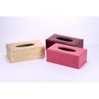 创意家居纸巾盒个性长方形pu皮革多色纸巾盒家居时尚抽纸盒PY-ZJH002