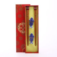 高档原木筷子2对套装 天然健康 高档礼品Y2-002