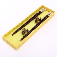 高档原木筷子2对套装 天然健康 高档礼品Y2-004