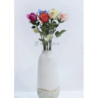 满庭芳花艺家居室内仿真花艺装饰旋芯玫苞（24枝/盒） MTF-RF7930