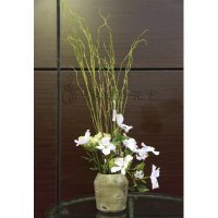 中式作旧陶瓷花器花艺成品仿真花仿真植物家居装饰MTF-ZS1503035