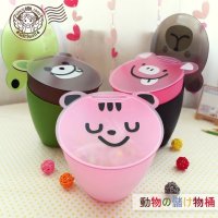 动物头储物桶 卡通储物箱收纳箱可定制LOGO图案厂家
