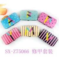 【2015工厂推荐】个性订制韩版精美旅行便携式美甲套装修甲组合装