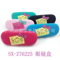 【2015淘宝热卖新品】厂家直供日韩时尚帆布学生近视框架眼镜盒