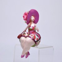 欧美树脂工艺品家居电视柜玄关摆件贵妇坐姿树脂摆件创意家居装饰品G02072C