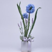 仿真龙须草假花盆景装饰品摆设家居饰品客厅配饰S63889