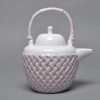 新中式编织系列高档茶壶景德镇高品质茶壶家居实用茶壶TC-11-BZ-001-B