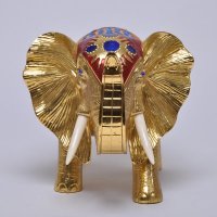 欧美合金工艺金色辛合金大象YZ--326