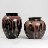 新款高档高温陶瓷花瓶摆件时尚创意花瓶家居门厅时尚花瓶两件套BTZY1、BTZY2
